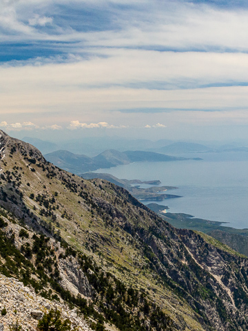Self-Guided Hike to the top of Mt. Qorre in Llogara