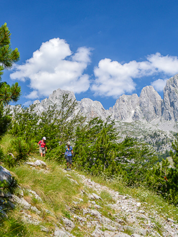 Self-Guided Hike on the Valbona Pass